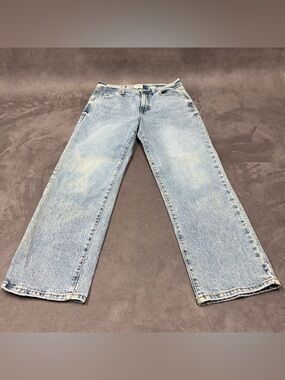 Kensie jeans mila high rise straight Light Wash retro luxe stretch women 8/29